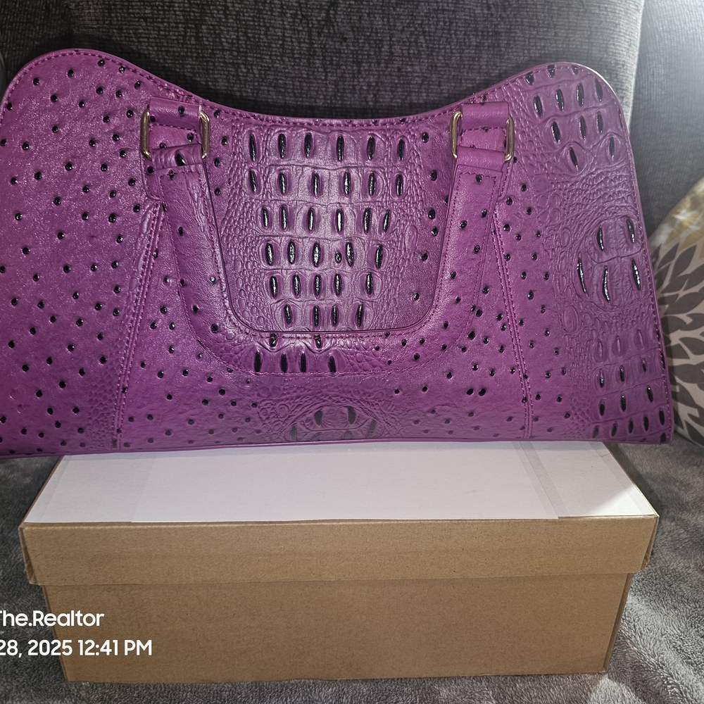 Purple Designer Women's Bag